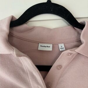 Aritzia Sunday Best Women's Pink Long Sleeve